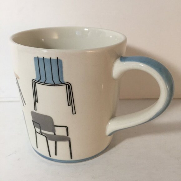Office Chair  Modern Hauser Homer Chair Designer Coffee Cup Tea Mug Pastel RARE - Picture 2 of 5
